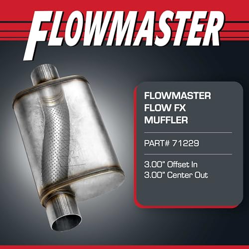 image for Flowmaster Flow FX Chambered Muffler – 3.00” Offset In / 3.00” C