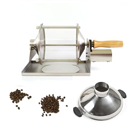 oiakus Máquina Tostadora De Café, Máquina para Hornear Granos De Café a Gas Combustible para El Hogar, con Quemador De Gas De 400 Gramos, para Amantes del Café O Vendedores De