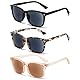 Fsread 3er-Pack Sonnenlesebrille Lesebrille Outdoor-Sonnenleser Getönte Lesehilfe Klassisch Retro Stil UV400 Schutz für Herren und Damen +1.5