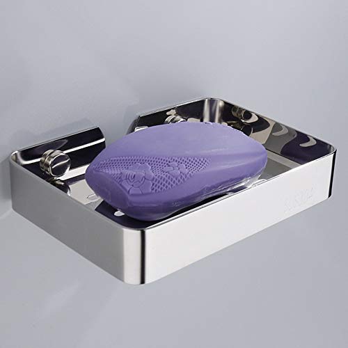 Boîte à savon avec vidange et support de salle de bain mural - 4