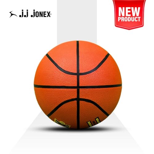 Image of Jonex Rubber Basketball Outdoor Indoor Mens Basketball Ball Official Size 7 Game Basket Ball Training for Players (6)