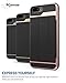 VENA Wallet Case Compatible with iPhone 8 Plus, iPhone 7 Plus, vCommute (Military Grade Drop Protection) Flip Leather Cover Card Slot with Kickstand Compatible w/iPhone 8 Plus and 7 Plus (Rose Gold)