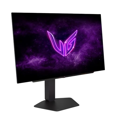 Image of LG Ultragear OLED 27GX704A-B 27 inch QHD (2560x1440) Gaming Monitor | 240Hz OLED Display, 0.03ms Response, HDR, NVIDIA G-SYNC Compatible, FreeSync Premium, HDMI & DisplayPort + Cable Ties + More