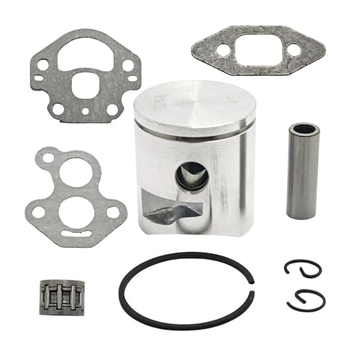 Pistón de 39 mm con juntas para motosierra Husqvarna 240, 235 y 236 repuesto de motor 38cc