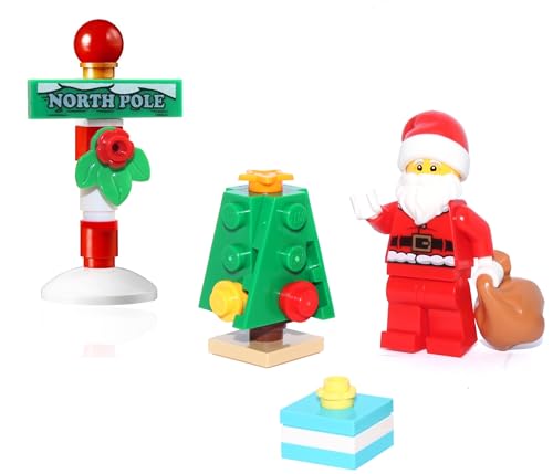 LEGO Holiday Minifigure - Santa Claus (with North Pole Stand) and Little Christmas Tree