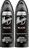 Magno - Gel de Ducha Black Energy 600ml - Fragancia energizante de toques cítricos (Paquete de 2)