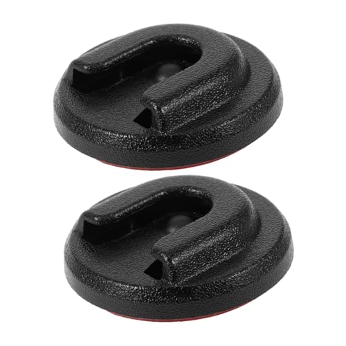 Yardwe Microphone Mount Radio Mic Holder Clip for Car and Motorcycle Metal Support Bracket