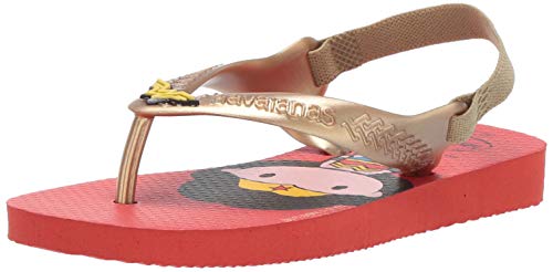 Havaianas Baby Heroes, STRAWBERRY, 17/18 BR (4 M US Infant)