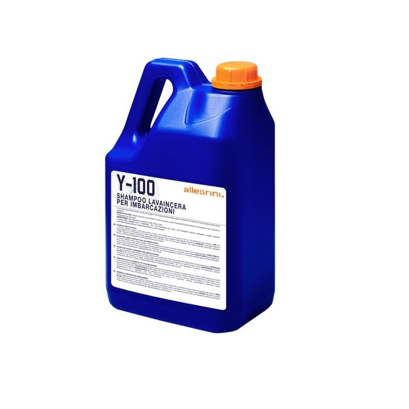 Allegrini Nautica Shampoo Lavaincera per Imbarcazione Y-100 - Tanica da 5 Lt