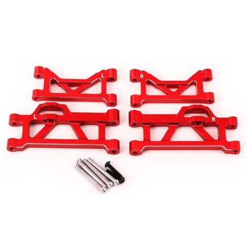 Bras de suspension en alu rouge Mini Maxx et XRT 1/16 haute performance