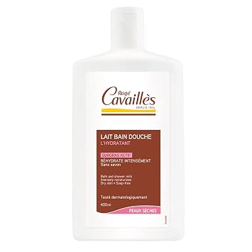 Roge Cavailles Moisturising Bath and Shower Milk Dry Skins 400ml