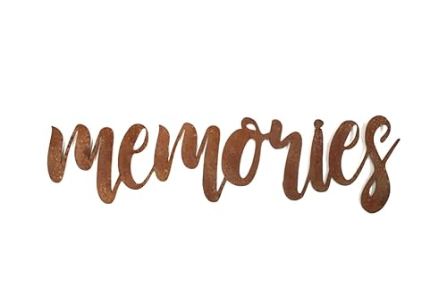 Miniatura 551 de Steel Metal Script Word Art - Various Sizes and Finishes (cheers Small 12.5x6", Raw, Unfinished Steel)