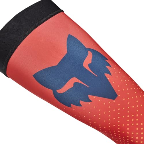 Image of Fox Racing Men's Flexair Motocross Dirt Bike Fracture Knee Brace Sock, Tangerine, Medium