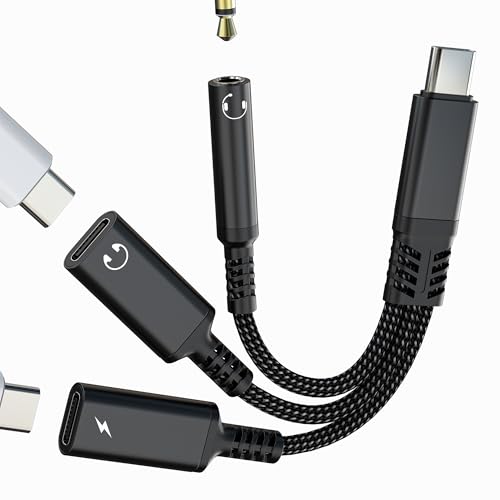 Adaptateur auxiliaire double charge pour écouter la musique et recharger l'iPad simultanément