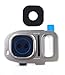 Bonafide HardwareTM - Galaxy S7 / S7 Edge Camera Glass lens replacement USA seller (Silver)