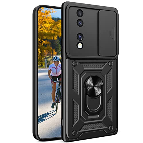 Coque Honor 70 antichoc pour le quotidien dynamique avec bague et cache objectif