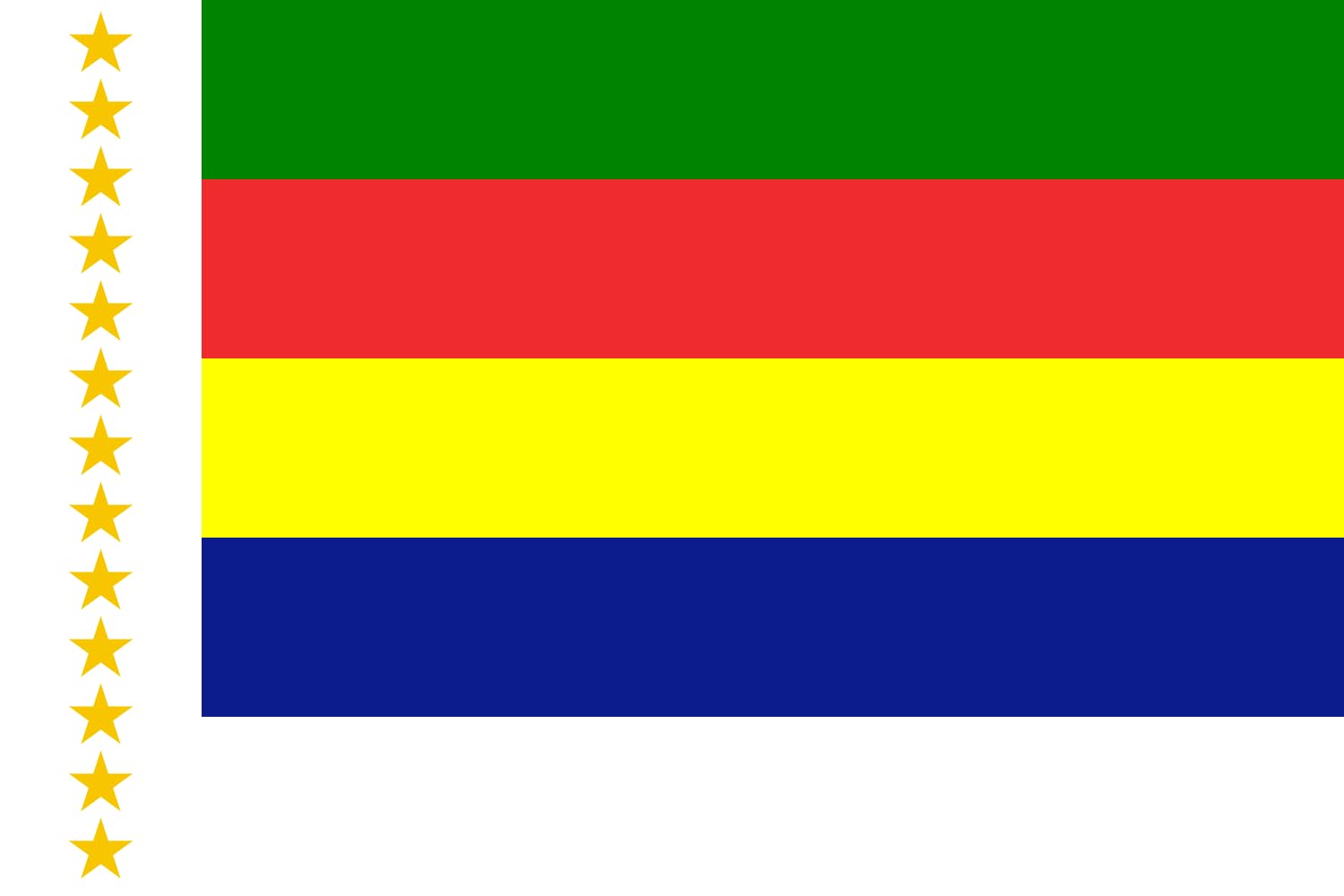 Drapeau XL State of Souaida pour décorer votre salon ou un événement
