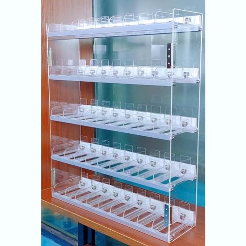 Soporte rectangular acrílico para organizar estancos 1
