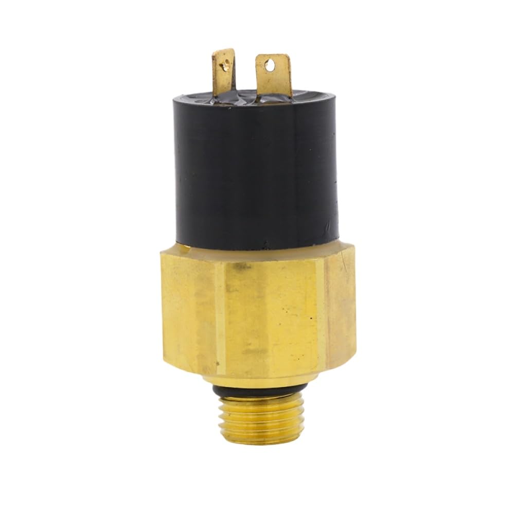Fuel Oil Pressure Switch 84155533 2P Normally Open 1/4-18NPT Replacement for 87029843 87370805 87461545 87752556 Compatible with Holland