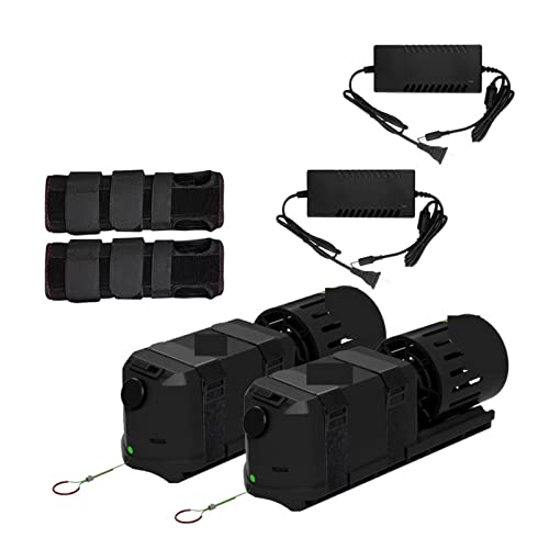 QZCX Scuba Diving Qquipment, Diving Equipment, Snorkeling Equipment, Flying Fish Underwater Thruster, Electric Underwater Booster, Battery Life 40 Minutes,for Diving(Two-hand package)