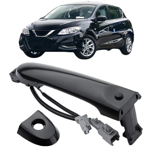 Poignée de porte extérieure avant droit noire pour Nissan Juke F15 2010-2019 OEM 80644-1FA5A - 2