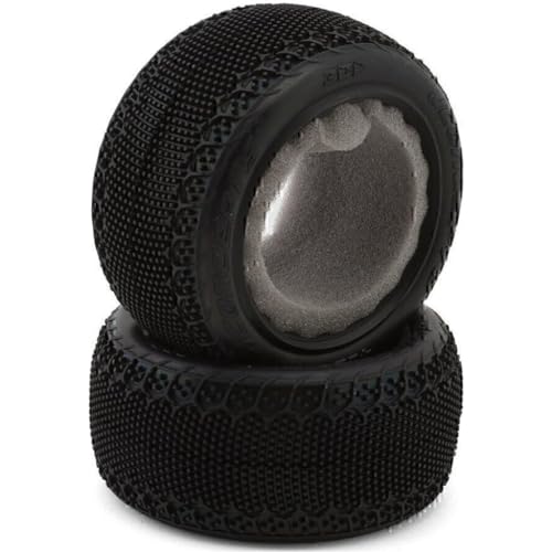 J Concepts 4169-010 3DP 2.2 Rear Buggy Carpet Tires (Pink)