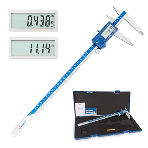 Calibrador digital para zurdos de acero inoxidable Dasqua con alta precisión de 0.04mm