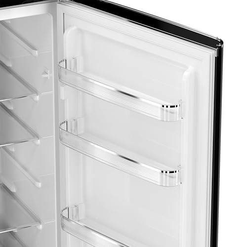Frigidaire RETRO 9.2 Cubic Foot Fridge with Bottom Mount Freezer, 9.2 cu. ft, BLACK on Fridge.com