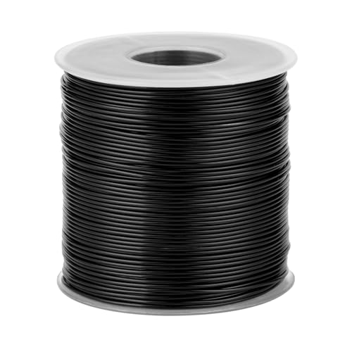 Alambre de aluminio negro de 1 mm muy flexible e ideal para manualidades y escultura