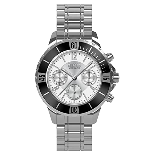 Montre chronographe homme Versus Versace Tokyo VSPGN2821 bracelet acier chic
