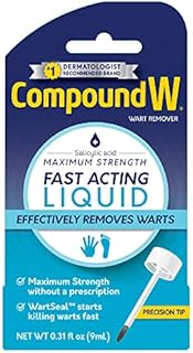 Compound W Maximum Strength Fast Acting Liquid Wart Remover, 0.31 fl oz