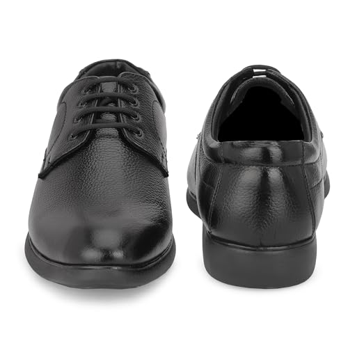 Image of Leatherful Light Weight Genuine Leather Derby Shoes IBDB010| Full Grain Leather | Office | Party | Smart Casual