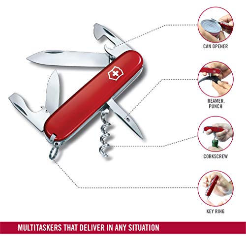 Canivete Victorinox Spartan, Vermelho, 12 funções