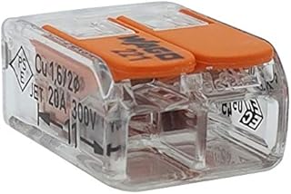 WAGO - Pack of 50 Splicing connectors S221 2 Conductors