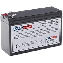 UPSBatteryCenter Compatible Replacement Battery for Ritar RT1255H, 12V 6.5Ah SLA AGM Battery, F2 Terminal