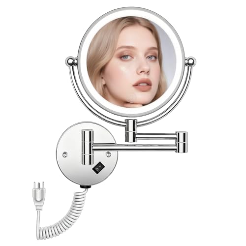 Miroir de maquillage éclairé LED : dites adieu au manque de lumière