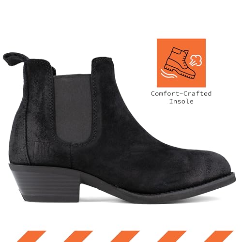 Image of Frye Supply Women's Safety-Crafted Steel Mid-Cut Chelsea Boot