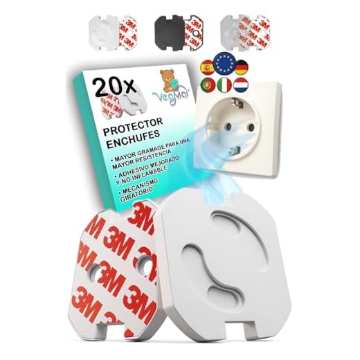 VegMai® Protector Enchufes Blanco