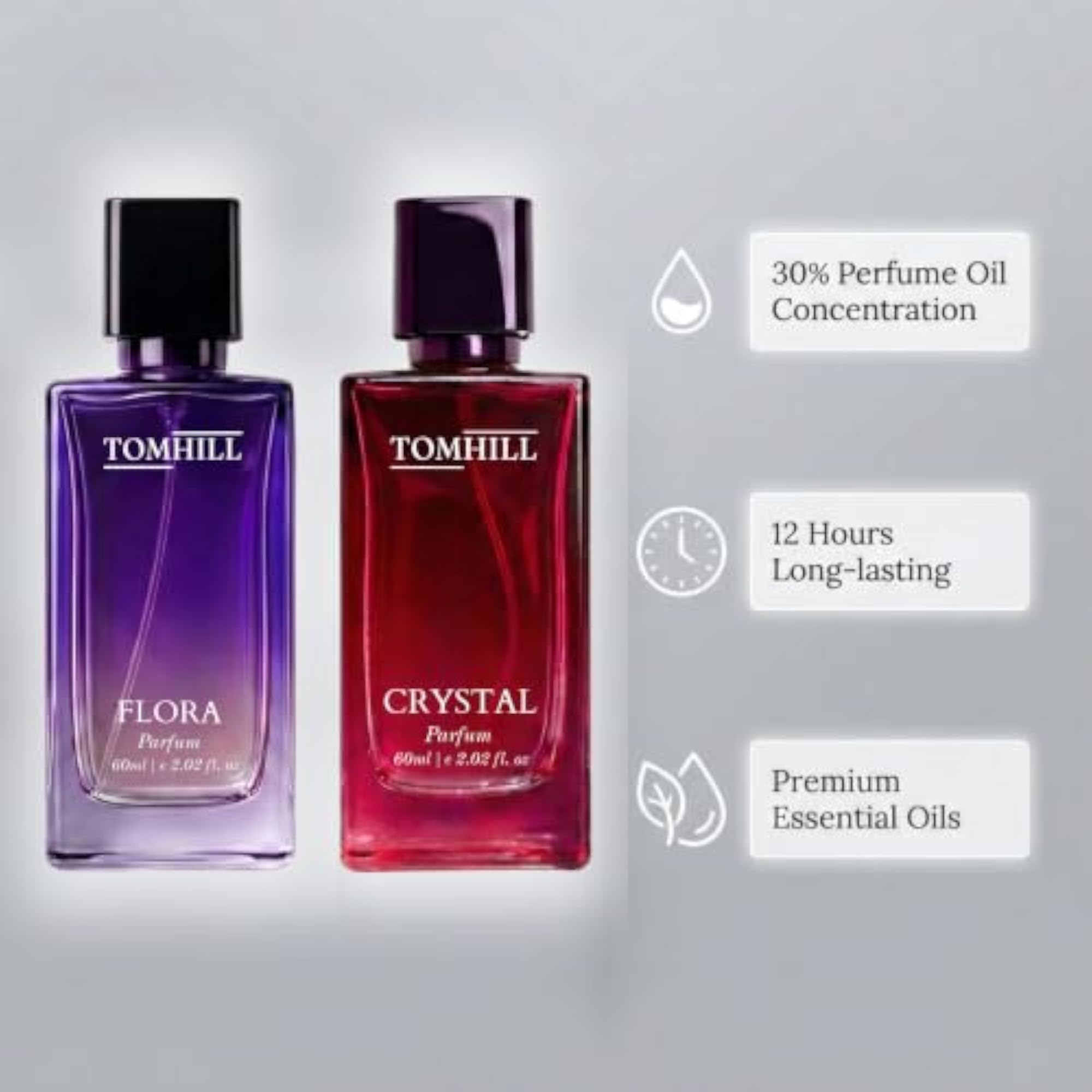 Crystal & Flora Fresh & Date Night Perfume Combo for Women