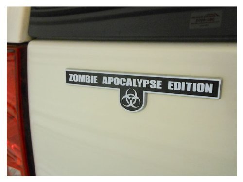 Zombie Apocalypse Edition - Chrome Plated Plastic Emblem