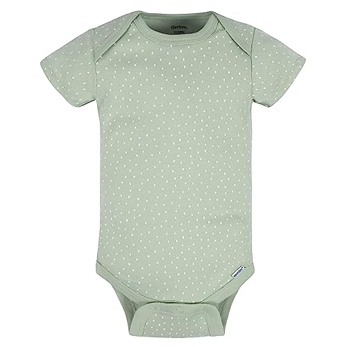 Image of Gerber unisex baby 8-pack Short Sleeve Onesies Bodysuits and Toddler T Shirt Set