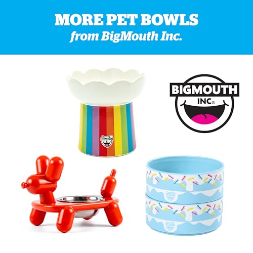Bols à popcorn en céramique BigMouth Inc pour chat et chien - Lot de 2 - 6
