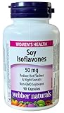 Webber Naturals Soy Isoflavone Complex, Non-Gmo, 50 Mg, 90-Count