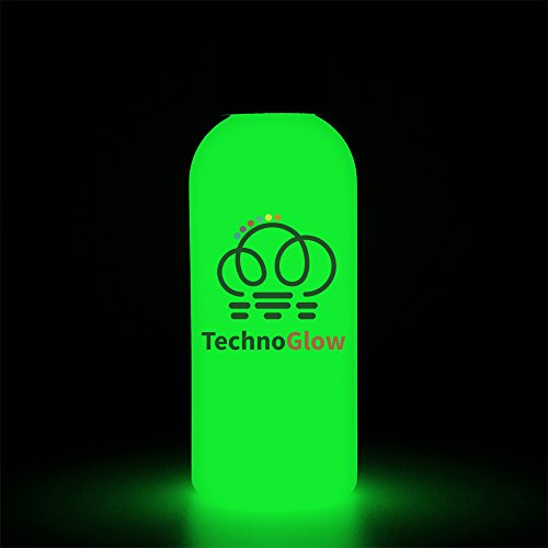 Glow In The Dark Paint, Green Ultra Glow - Multiple Colors - 8 Fl Oz #TOP2