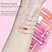KYDA 2 Colors Hydrating Lip Glow Oil, Moisturizing Lip Oil Gloss, Transparent Plumping Lip Gloss, Lip Oil Tinted for Lip Care and Dry Lips, 007+012