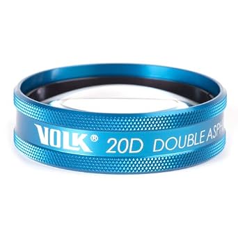 Volk Optical 20D Classic Indirect Ophthalmic BIO Lens - Blue