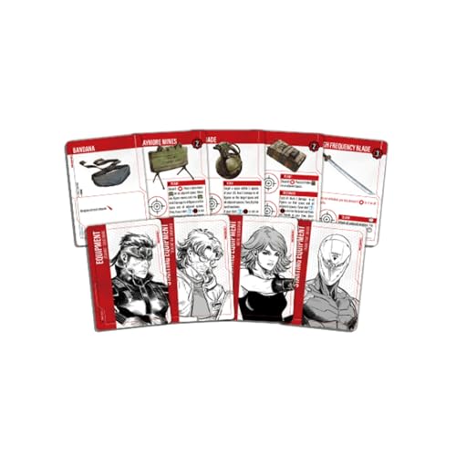 Metal Gear Solid Juego de Mesa CMON Estrategia 14+ 1-4 Jugadores miniatura 5