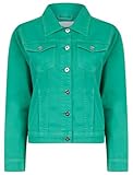 AMARA REYA Women's Stretch Cotton Lightweight Casual Denim Summer Jacket