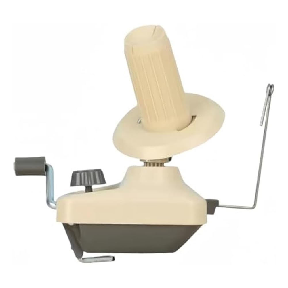 Littimoon Yarn Winder Fiber Needle Craft Yarn Ball Winder Holder Hand Operated,Portable Package,Easy to Set Up and Use