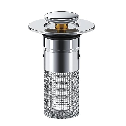 Tapón colador para desagüe de fregadero y baño miniatura 6
